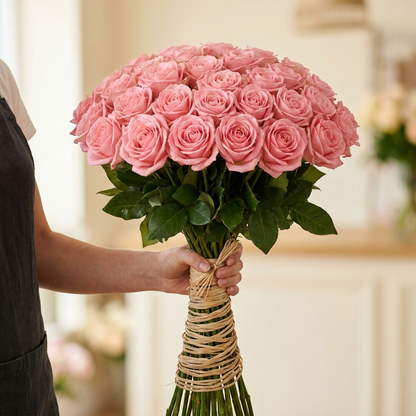 Boeket rose rozen
