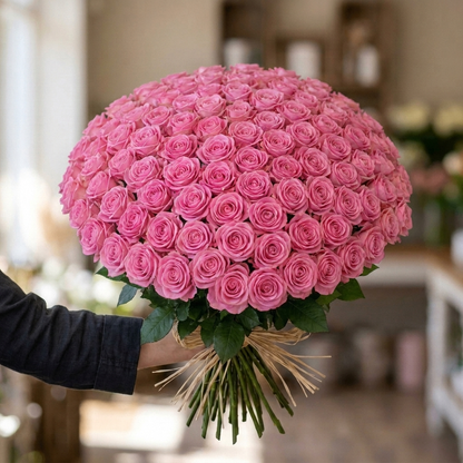 Boeket rose rozen